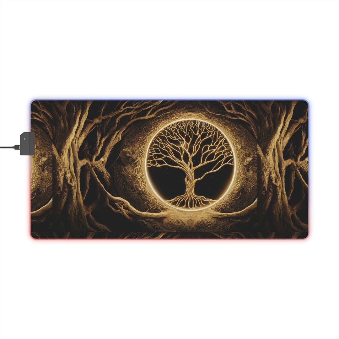 Tree Mouse Gaming Buy Tree of Life LED Gaming Mouse Pad Online in India - Etsy