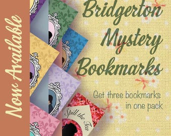 Bridgerton Mystery Bookmarks 3pk