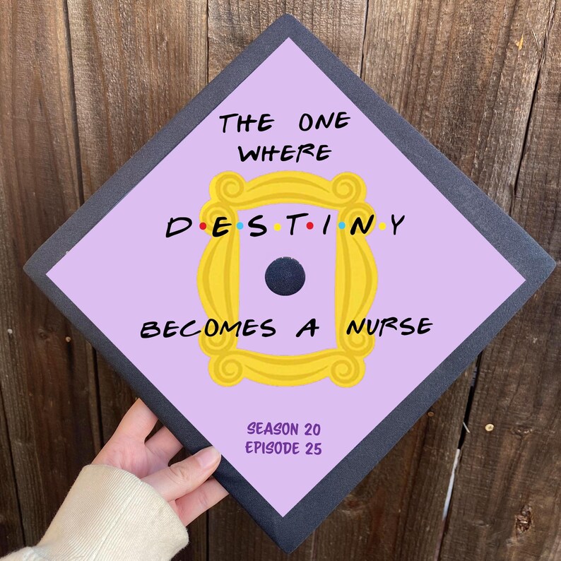 Friends Grad Cap Topper - Etsy