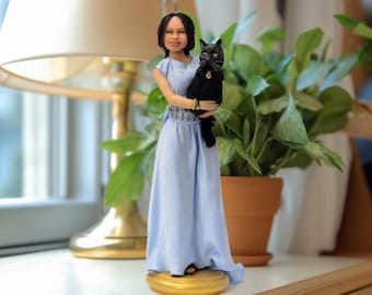Muñeca hecha a mano, muñeca artística, muñeca OOAK, muñeca coleccionable, muñeca realista, muñeca de arcilla polimérica, figura mágica, decoración de repisa