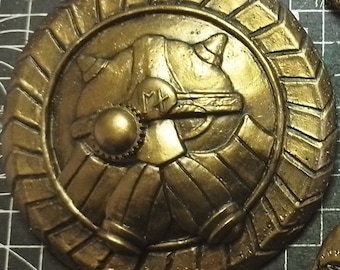 Dwarven personalized medallions for order