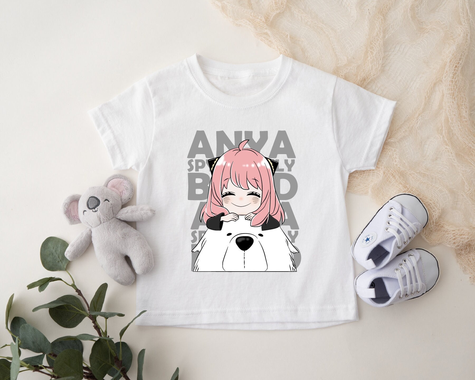 Discover アーニャ メンズ レディース Tシャツ フォージャー Family アニメ スパイファミリー 可愛い ギフト キッズ 誕生日 漫画