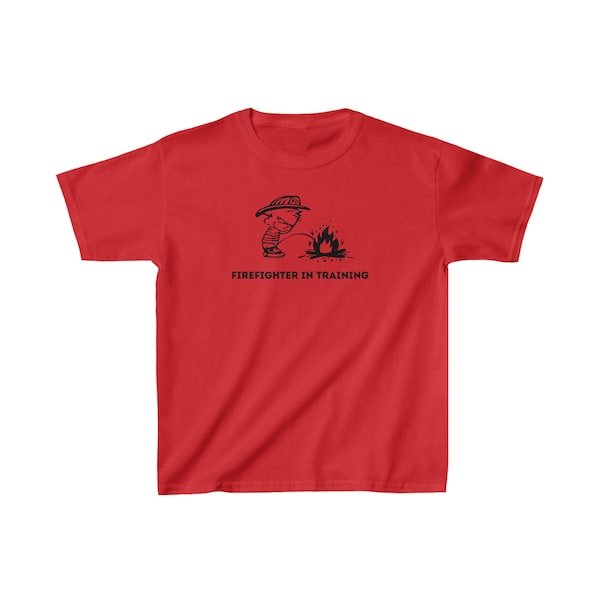 Feuerwehrmann Training Kinder T-Shirt