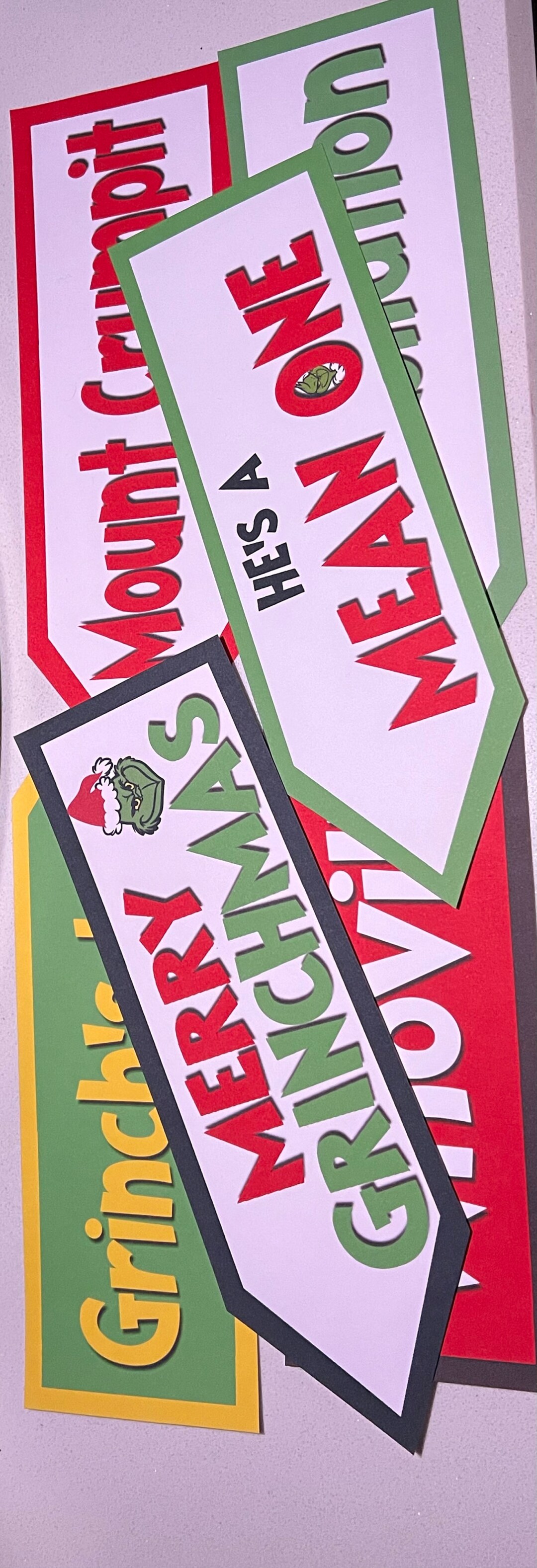 Grinch Decorations .grinch Arrows , Grinchmas , Whoville , Merry ...