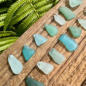 Sea Glass Necklace | Shades of Blue
