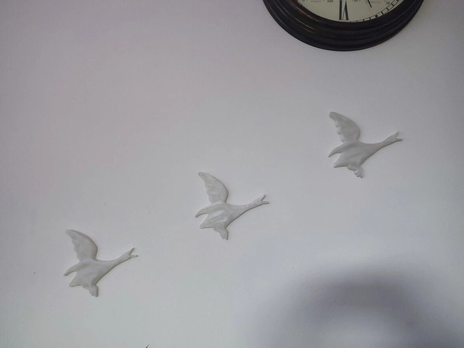 Hilda Ogden's Trio of Flying Ducks Wall Hanging Ducks Etsy UK