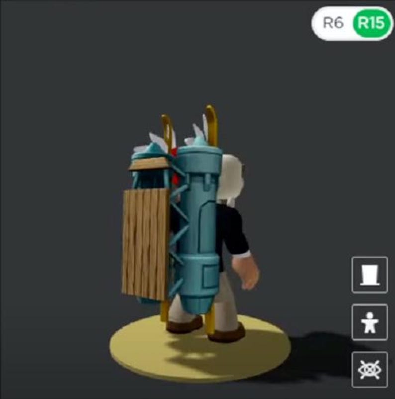 Roblox Futuristic Mech Sled Backpack [all Platforms] - Etsy