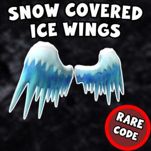 Roblox - Snow Covered Ice Wings [ALL PLATFORMS]