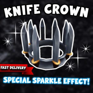 Roblox Knife Crown [All platforms]