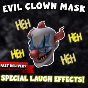 Roblox Clown Maske [ALLE PLATTFORMEN]