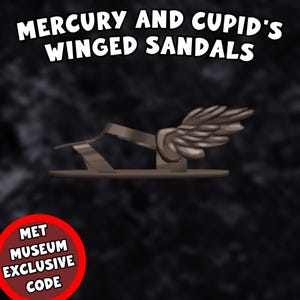 Roblox MET MUSEUM - Mercury and Cupid&#39;s Winged Sandals