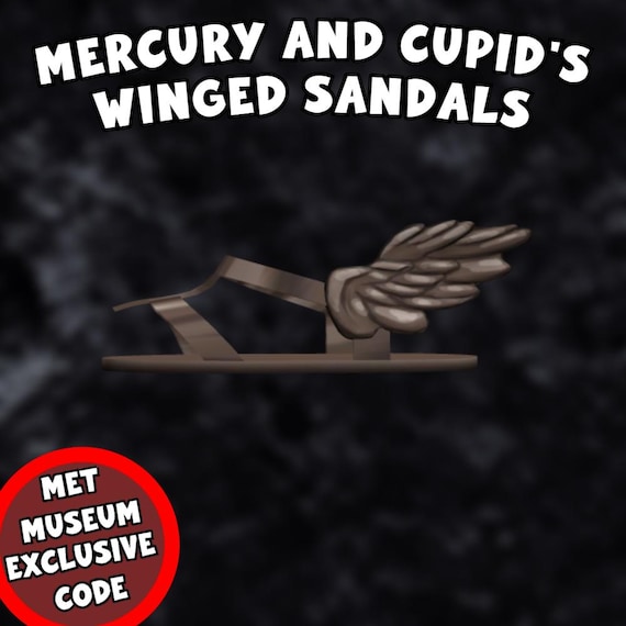 Roblox MET MUSEUM - Mercury and Cupid's Winged Sandals