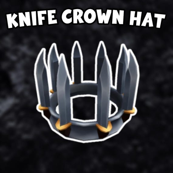 Roblox Knife Crown [All platforms]