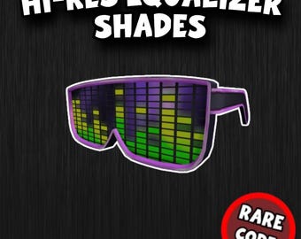 Roblox *LIMITED* Hi-Res Equalizer Shades [ALL PLATFORMS]