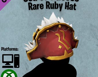 Sea Of Thieves - Sombrero de rubí raro (DLC) (PC/Xbox) Clave de Xbox Live GLOBAL