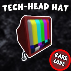 Roblox - Tech Head Hat [ALL PLATFORMS]