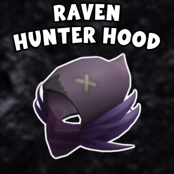 Roblox Raven Hunter Hood [ALL PLATFORMS]