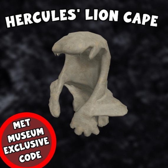 Roblox MET MUSEUM - Hercules' Lion Cape