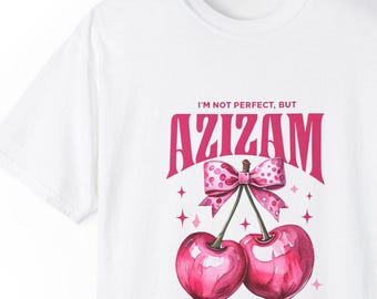 Maglietta Azizam: motivo floreale persiano, ispirato a Ed Sheeran