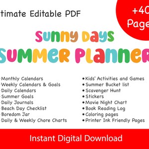 Enchanting Kids' Summer Planner
Customizable Printable Activities
Chore Chart for Kids
Printable Summer Calendars
Imaginative Summer Fun
