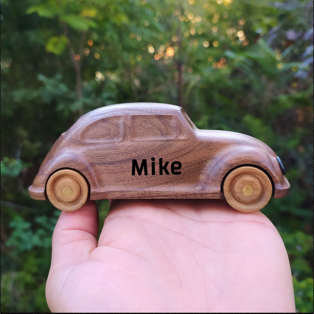 Christmas Gift for Kids Personalized Wooden Toy Car Custom Etsy