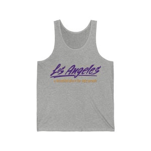 Los Angeles Unisex Jersey Tank