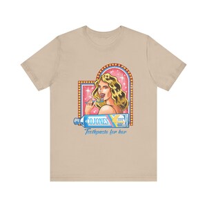 Zahnpasta gesponnene Baumwolle T-Shirt - Unisex
