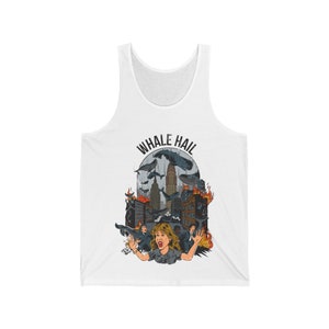 The Naughty Whale Hail - Jersey Fit Tank Top
