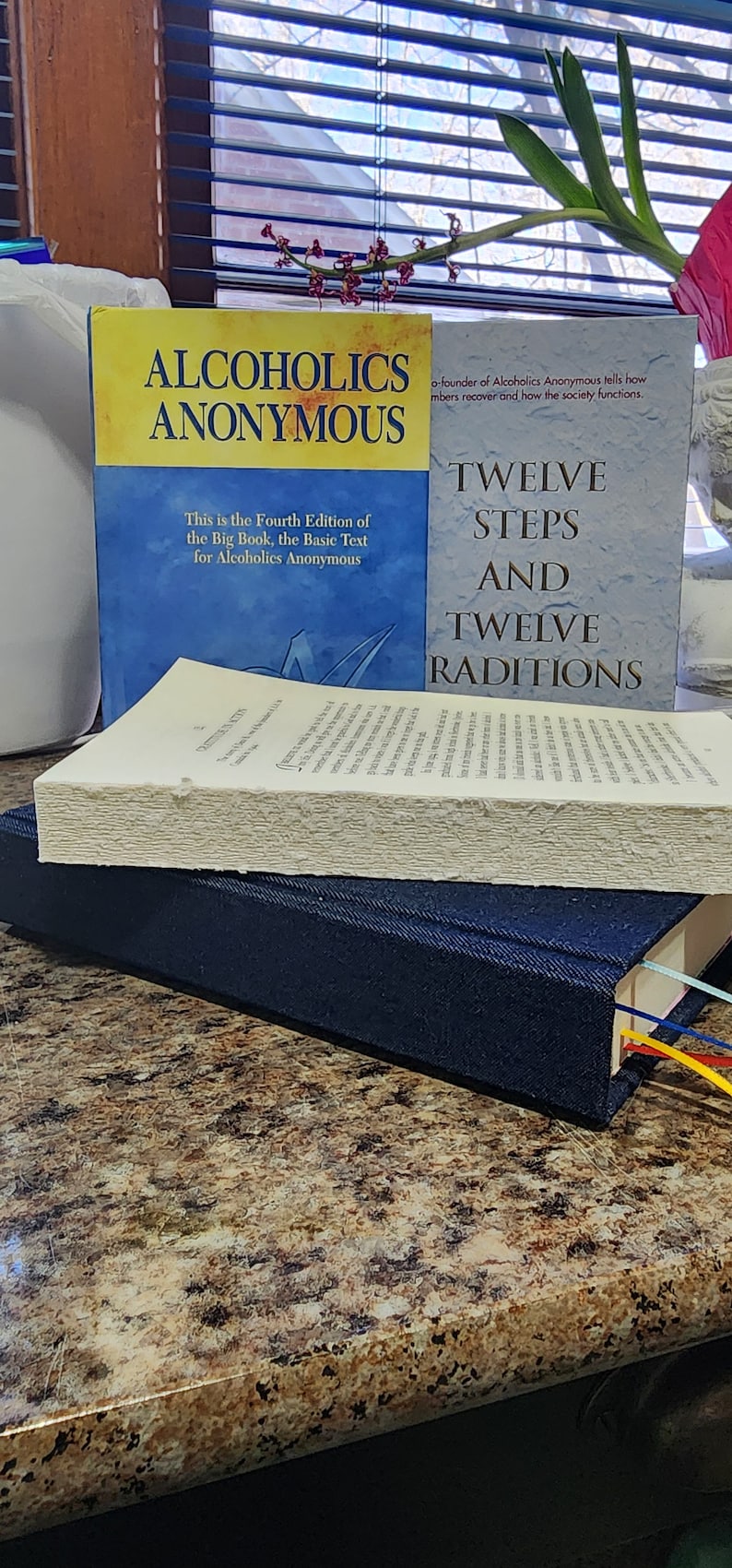Alcoholics Anon+12steps Book Rebinding - Etsy