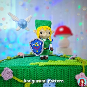 Forest Elf Hero Amigurumi Pattern – Easy Crochet PDF