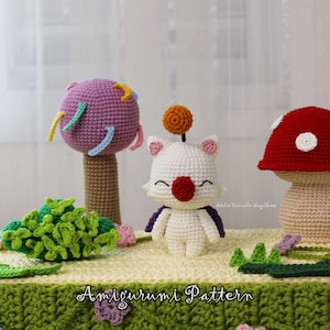 Winged Fantasy Creature Amigurumi Pattern – Cute Chibi Crochet Doll (PDF)