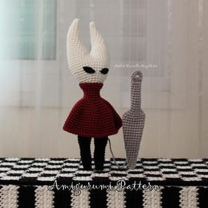 Patrón de amigurumi de bicho con aguja: muñeco de crochet estilizado (PDF, términos de EE. UU.)