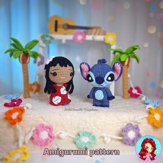 Lilo & Blue Alien-Inspired Amigurumi