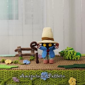 Mystic Ember – Patrón de amigurumi chibi inspirado en un mago negro