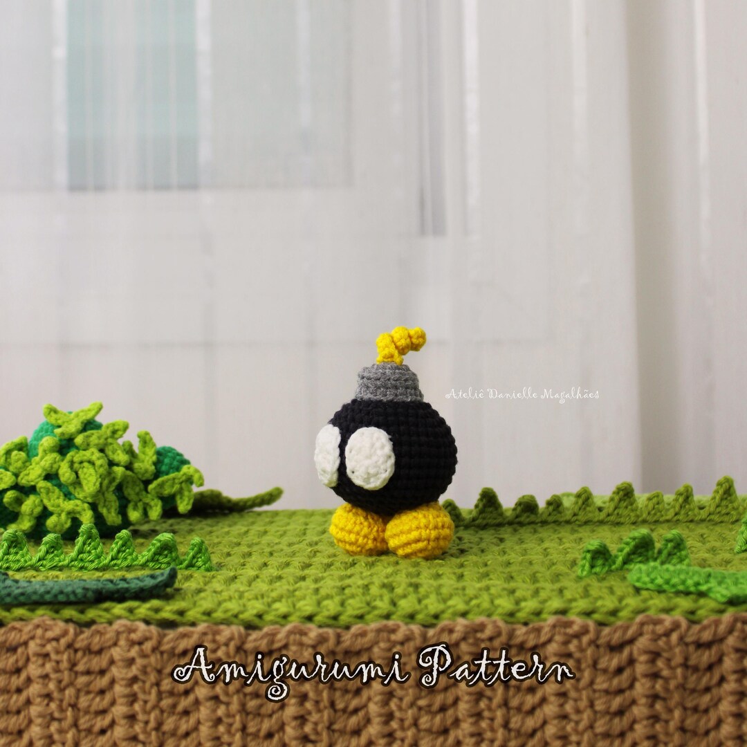 Chibi Bomb Plush Amigurumi Pattern – Fanart Inspired Crochet PDF (US ...