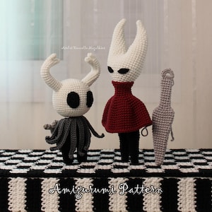 Stylized Adventure Bug Duo Amigurumi Crochet Pattern – PDF (Cute Game-Inspired Crochet Dolls)