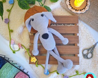 Italian Greyhound – Amigurumi Crochet Pattern (Digital PDF)
