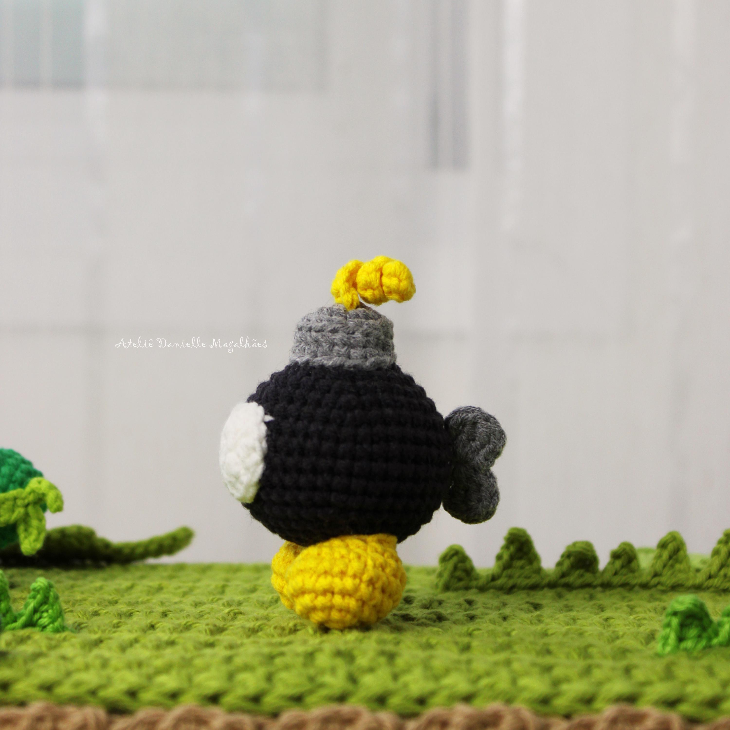 Chibi Bomb Plush Amigurumi Pattern – Fanart Inspired Crochet PDF (US ...