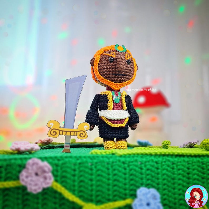 Villain King Amigurumi Crochet Pattern – Fanart PDF image 6