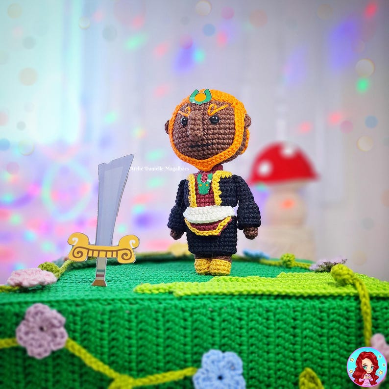 Villain King Amigurumi Crochet Pattern – Fanart PDF image 4
