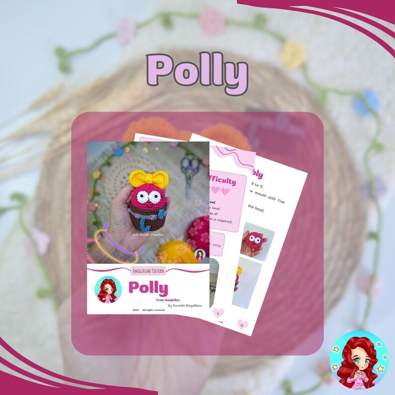 Polly From Amphibia Amigurumi Pattern - Etsy