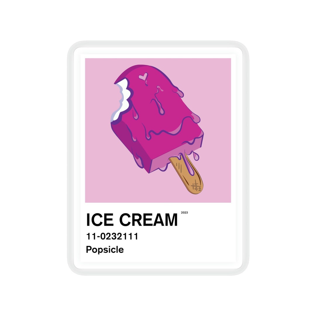 Swarch Sticker Popsicle Swatch Sticker - Etsy