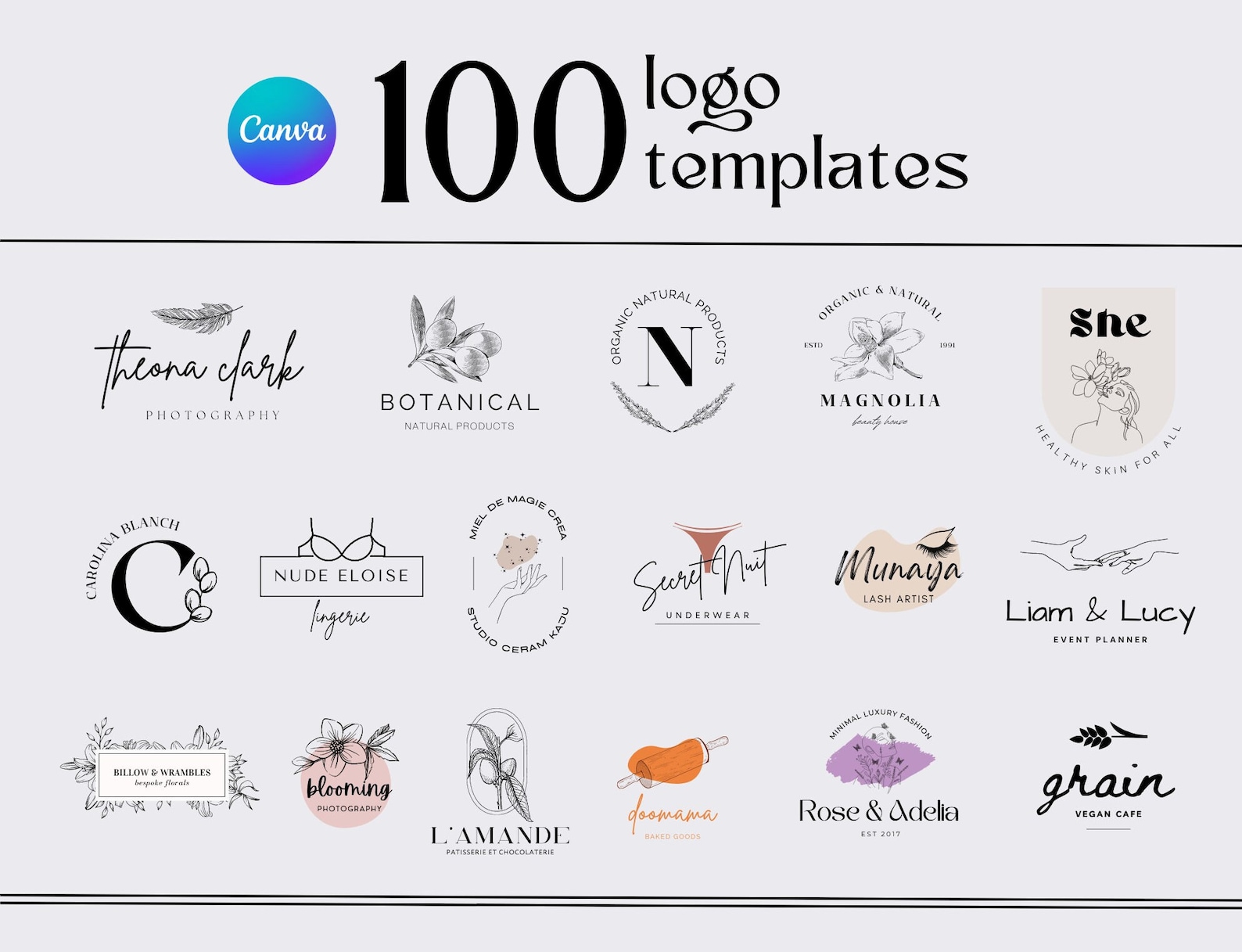 Logo Template Canva Business Logo Design Custom Template Logo Logo Template Canva Business Logo Design Custom Template Logo