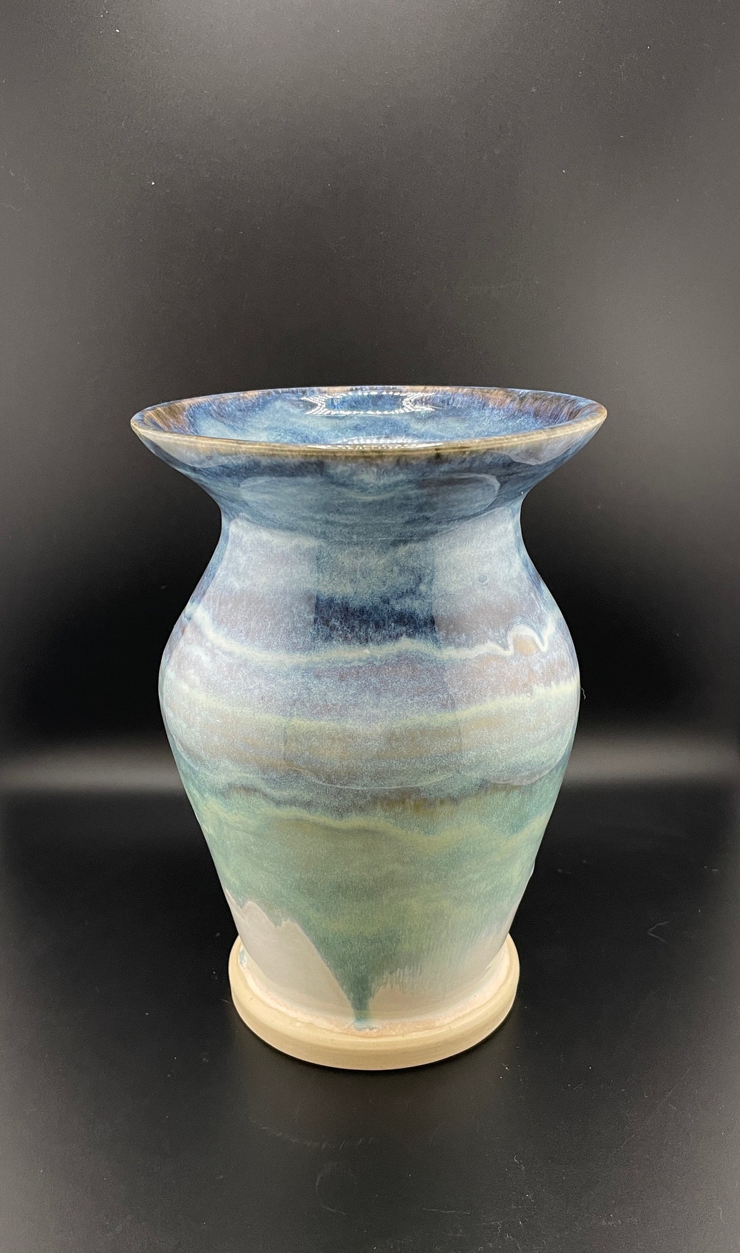 Large Wide Mouth Vase Etsy