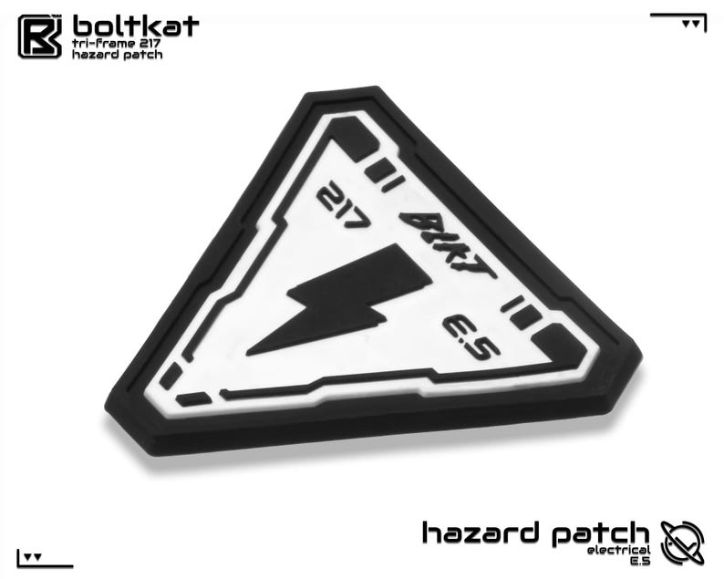 Darkwear Electric Hazard Patch - Etsy