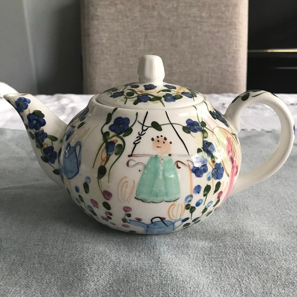 Hand Painted Teapots Etsy