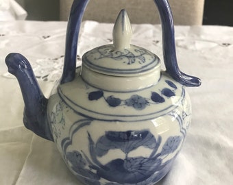 théière en céramique chinoise vintage