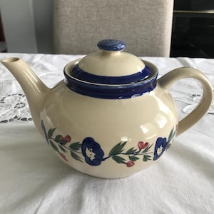théière florale vintage en céramique Pac Design