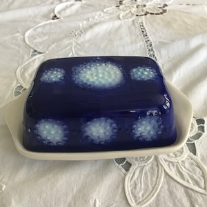 Vintage John Newdigate Ceramics for West Elm butter dish