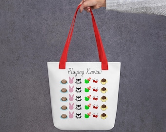 Bolsa de mano con personajes totalmente kawaii